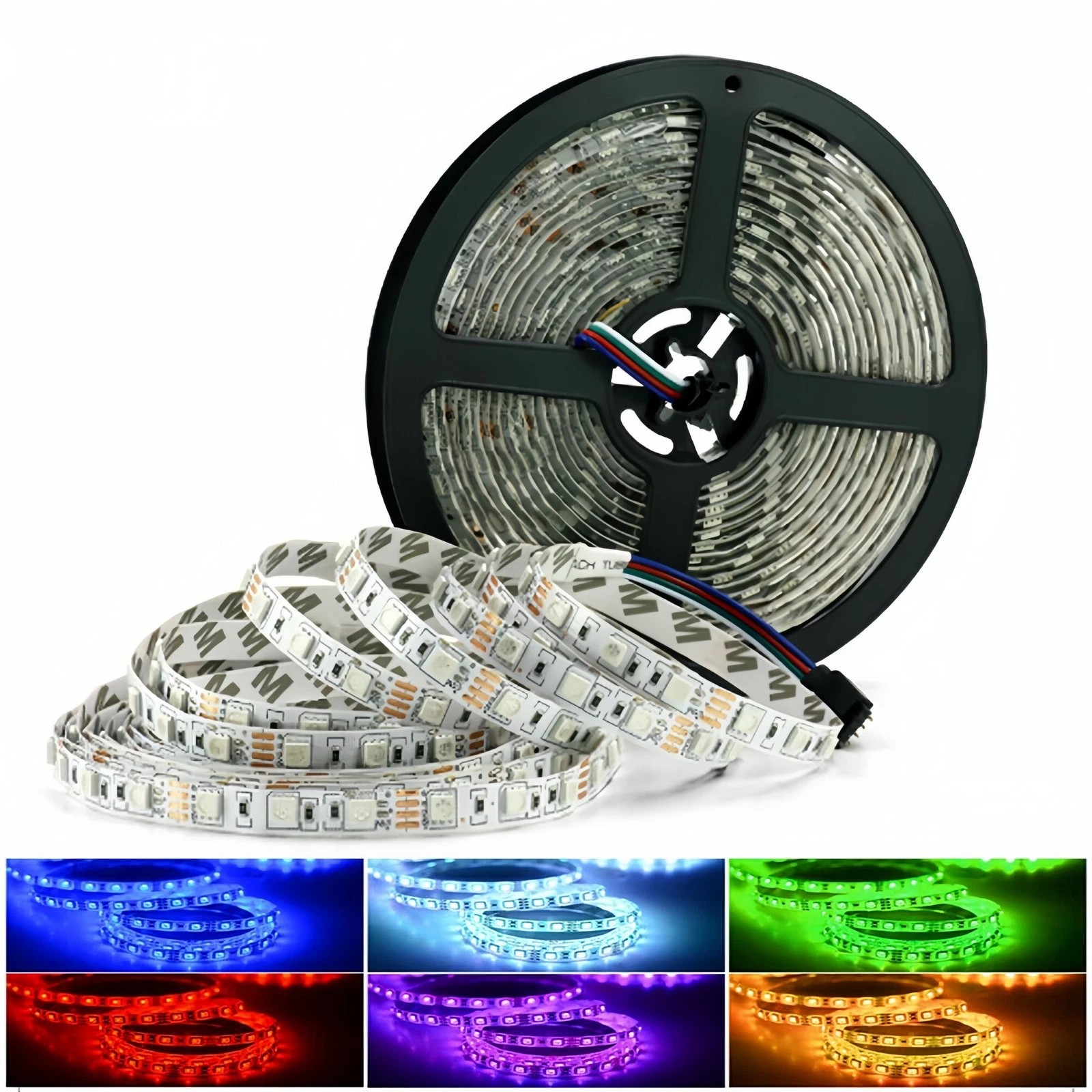 12V 5050 SMD Waterproof Strip IP65 5M 16.4FT 60 LED/m