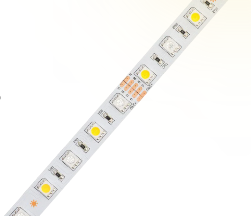 5050 Waterproof RGB+W LED Strip